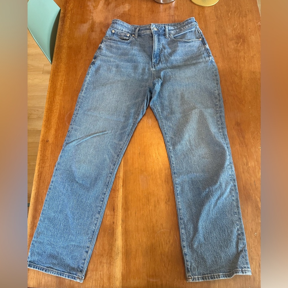 Madewell The Curvy '90s Straight Jean
